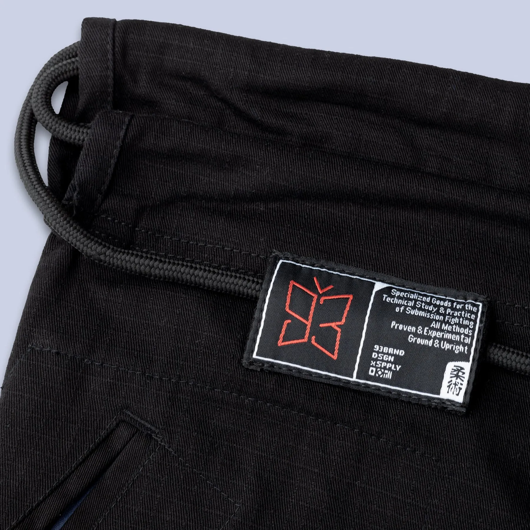 93brand Butterfly Originals Casual Gi Pants - Black