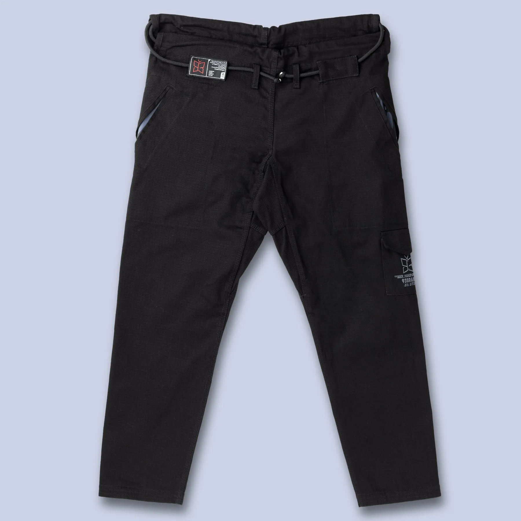 93brand Butterfly Originals Casual Gi Pants - Black