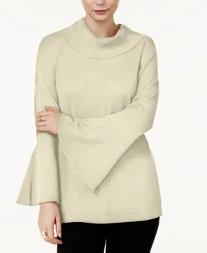 Alfani Cowl-Neck Bell-Sleeve Pullover Sweater Top Multiple Sizes and Colors