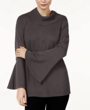 Alfani Cowl-Neck Bell-Sleeve Pullover Sweater Top Multiple Sizes and Colors