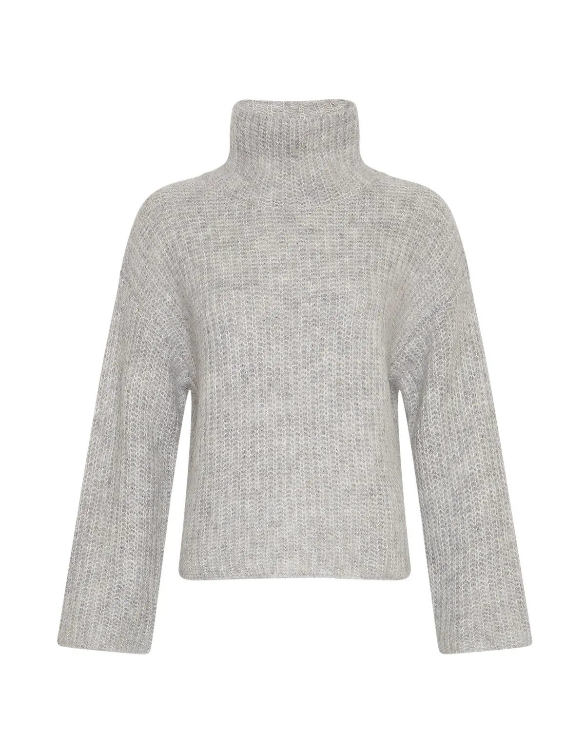 Annalisa M Pullover - Light Grey Melange