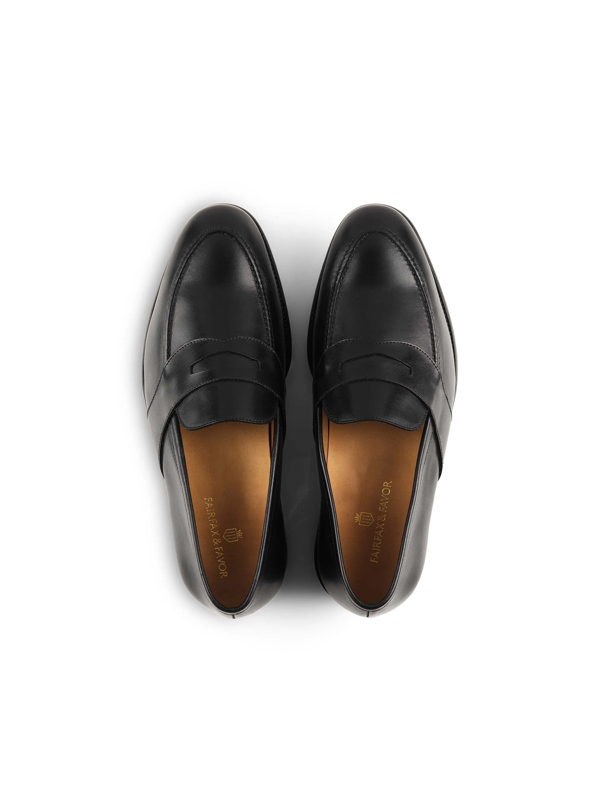 Balmoral - Black Leather