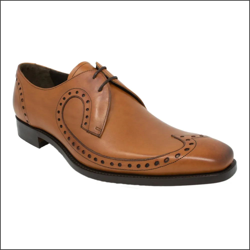 Barker Woody Chestnut Calf Derby^