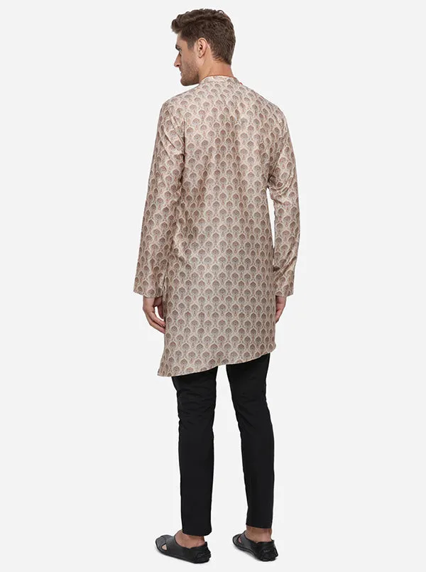 Beige Kurta | Azania