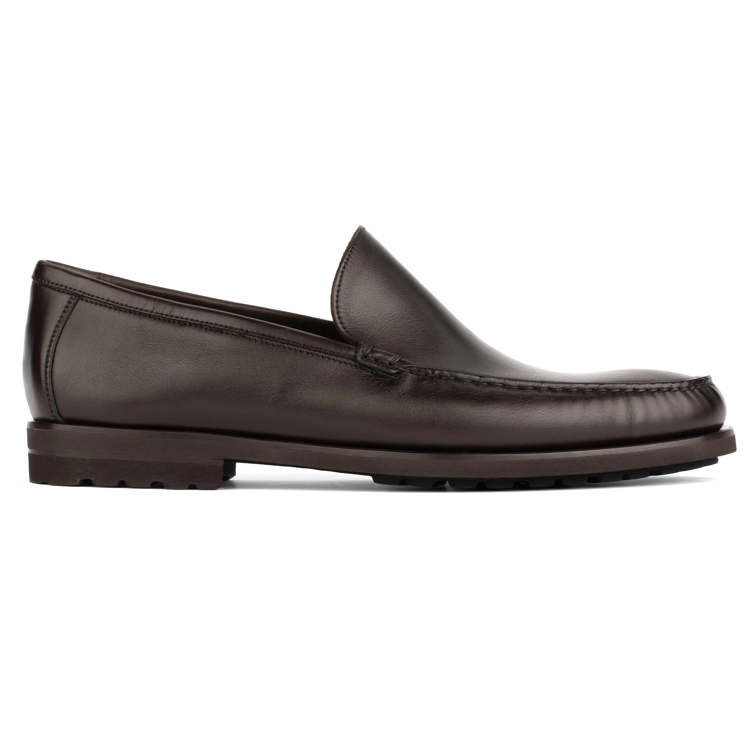 Berwick Dark Brown Calf Loafer