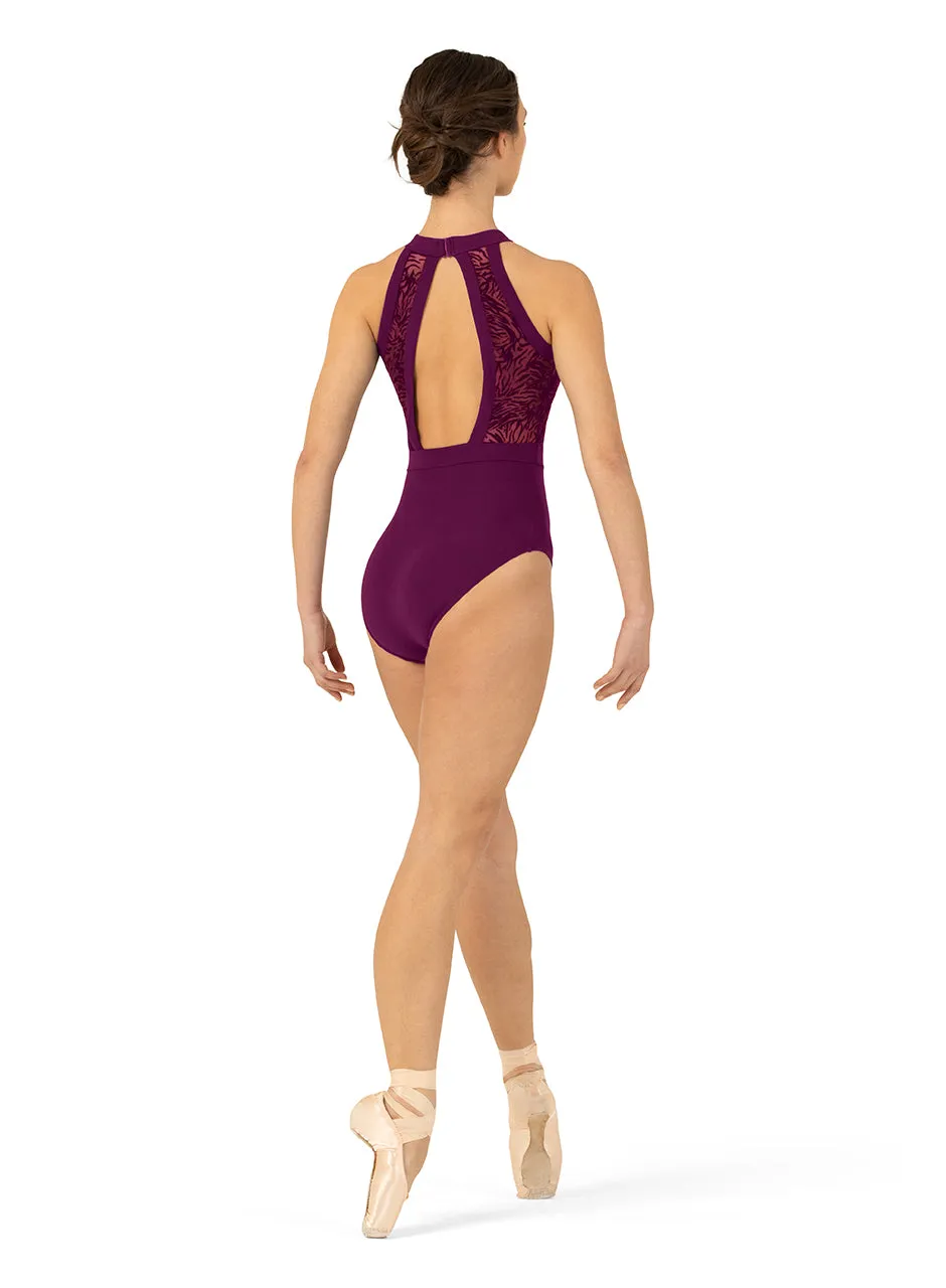 Bloch L1085 Sahara Open-Back Halter Leo