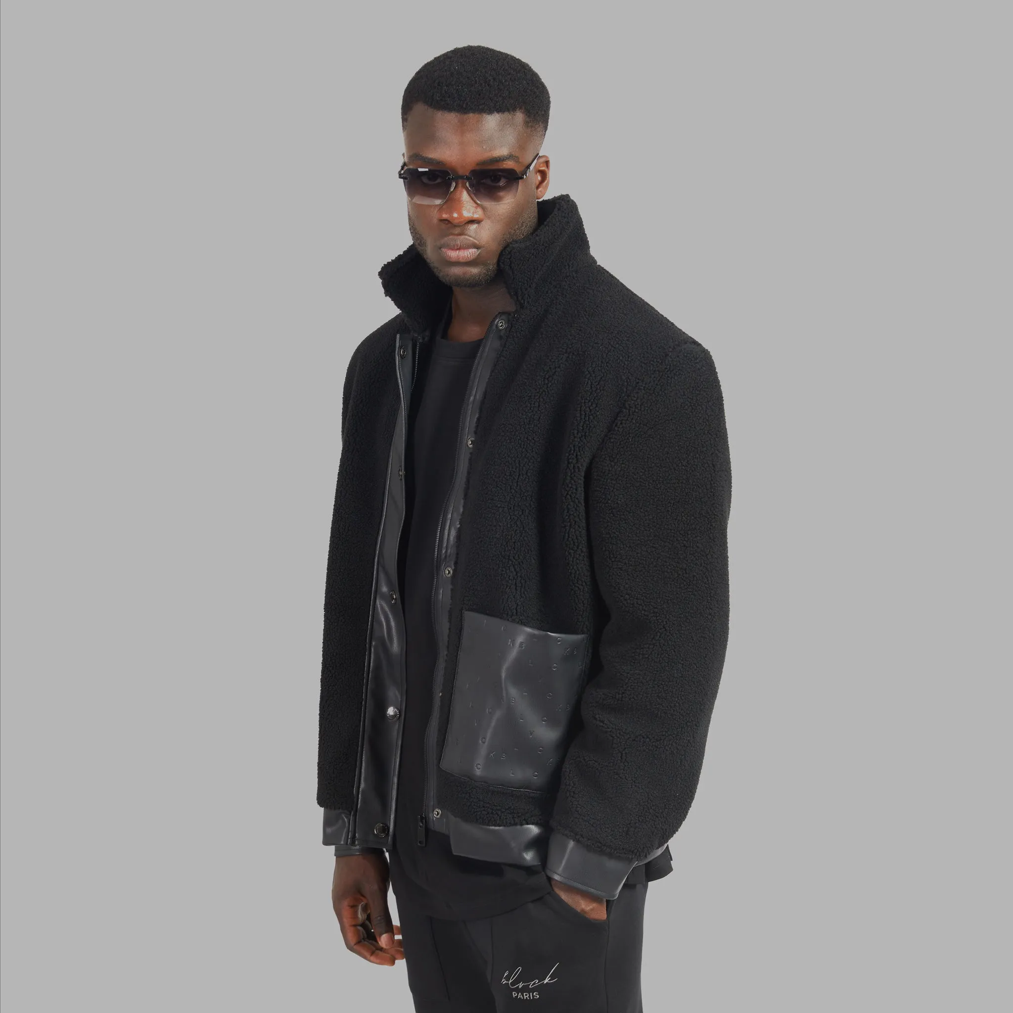 Blvck Shearling Jacket