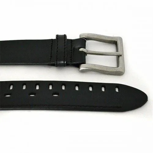 BOBBY - Mens Black Genuine Leather Belt