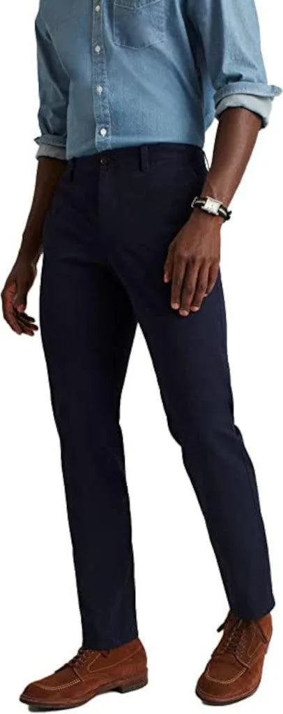 Bonobos Men's Deep Navy 42W x 32L Slim Stretch Washed Chino 2.0 Pants