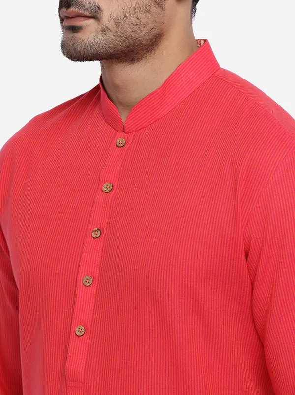 Bright Pink Kurta | Azania