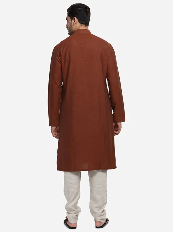 Brown Kurta | Azania