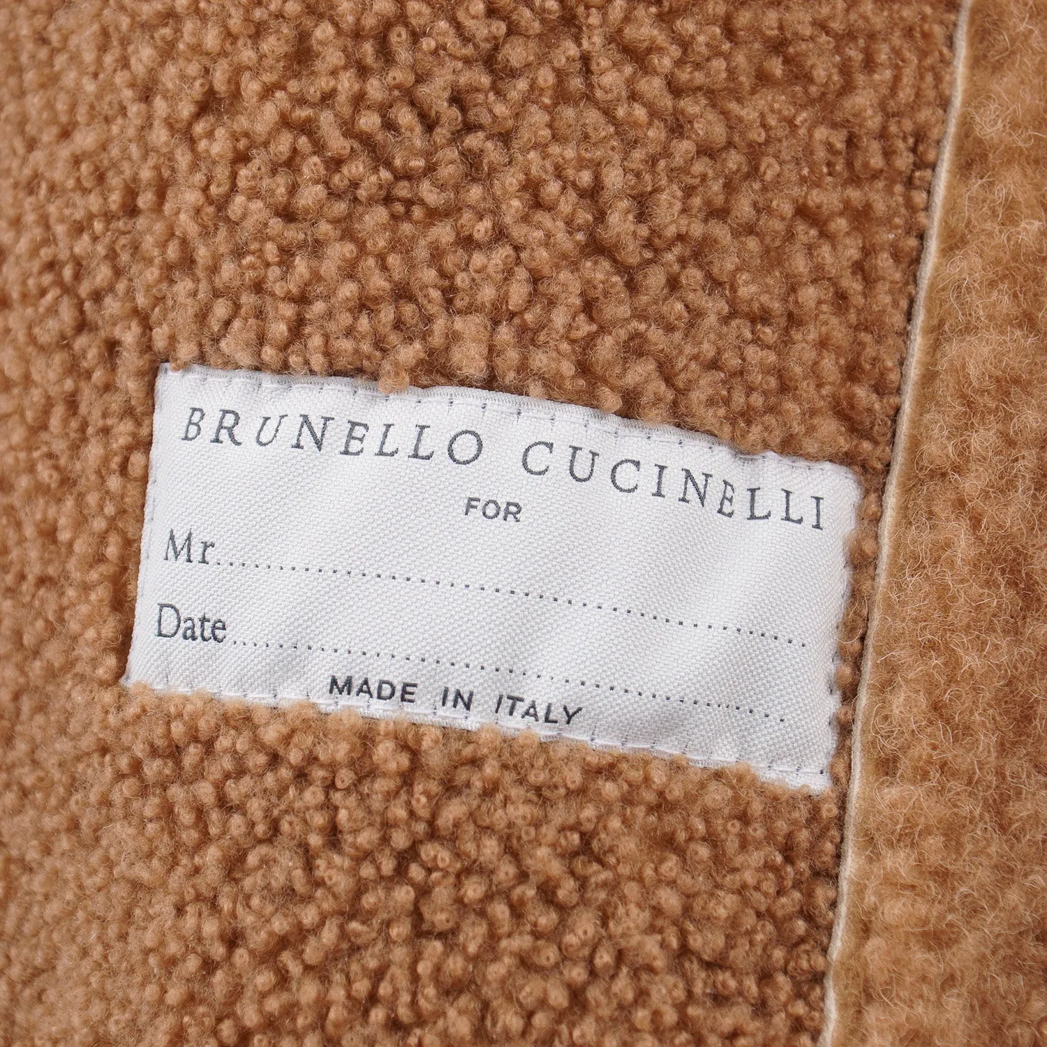 Brunello Cucinelli Shearling Leather Field Jacket