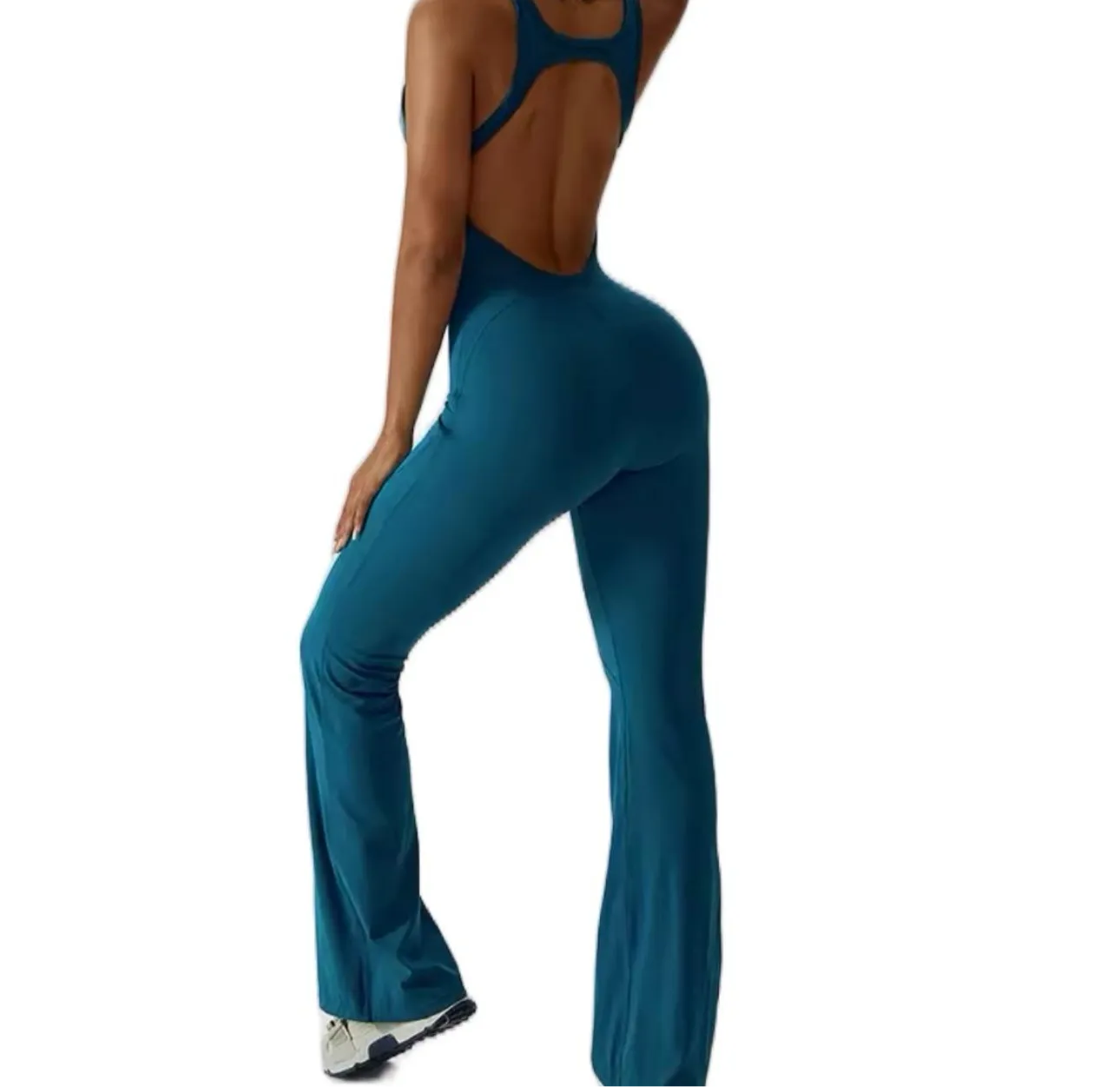 BTR Sculpt Sports Open Back Jumpsuit