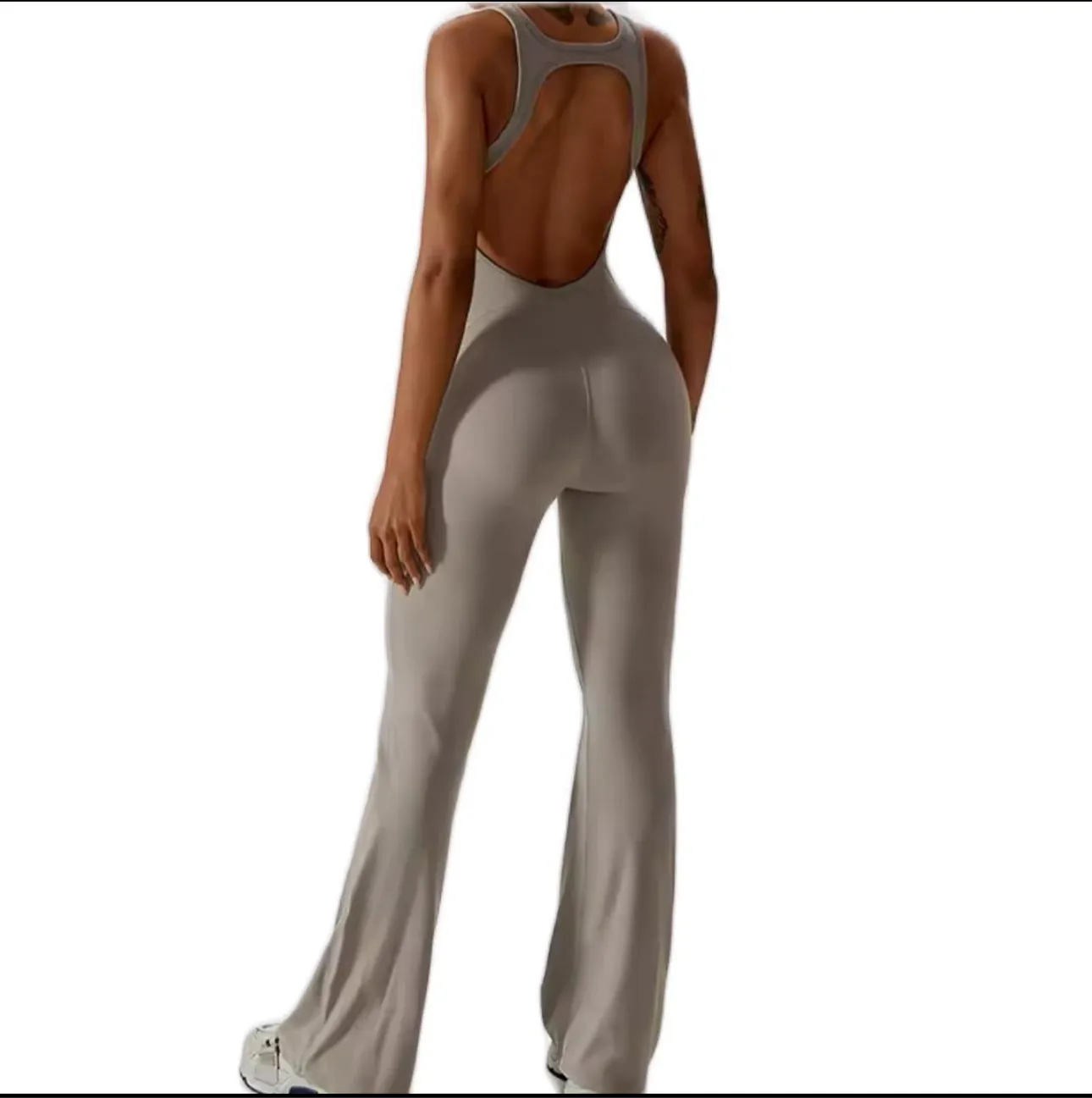 BTR Sculpt Sports Open Back Jumpsuit