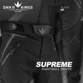 Bunkerkings V2 Supreme Paintball Pants - Black