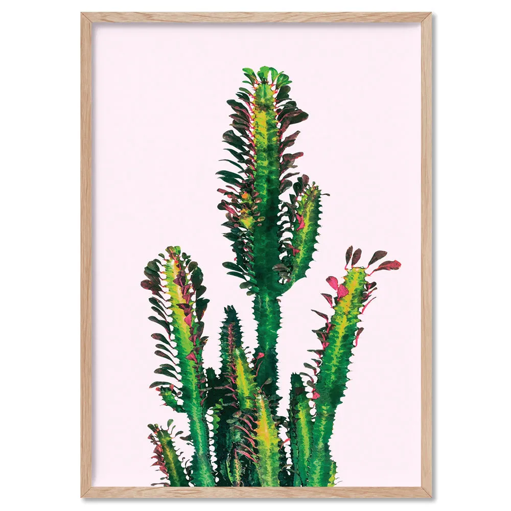 Cactus Succulent Tower - Art Print