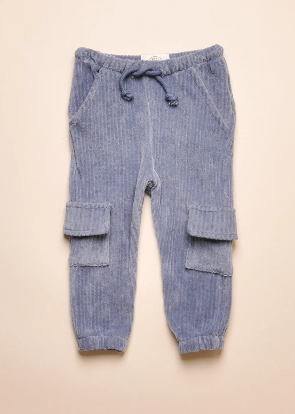 CARGO VELOUR PANTS