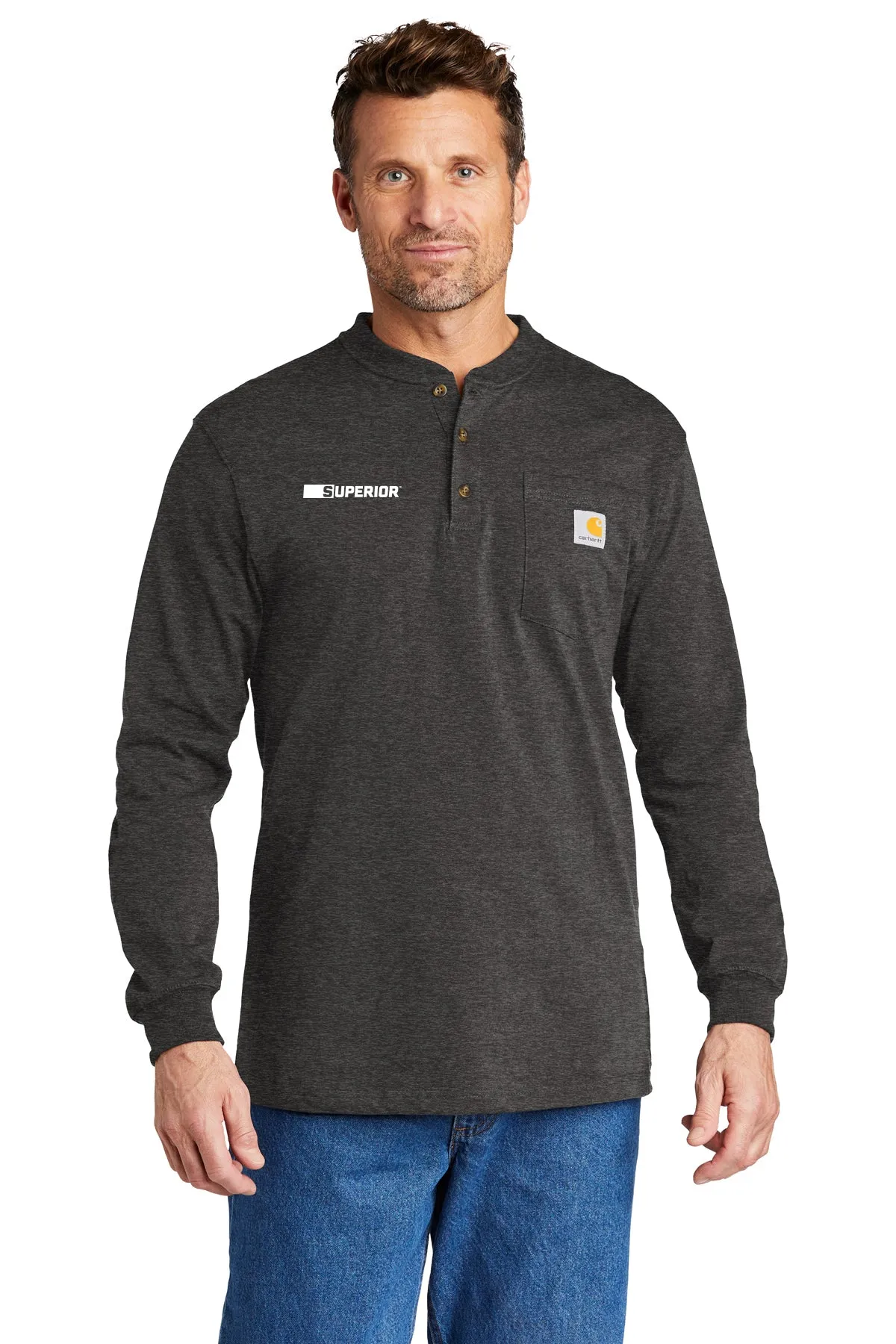 Carhartt® Long Sleeve Henley T-Shirt