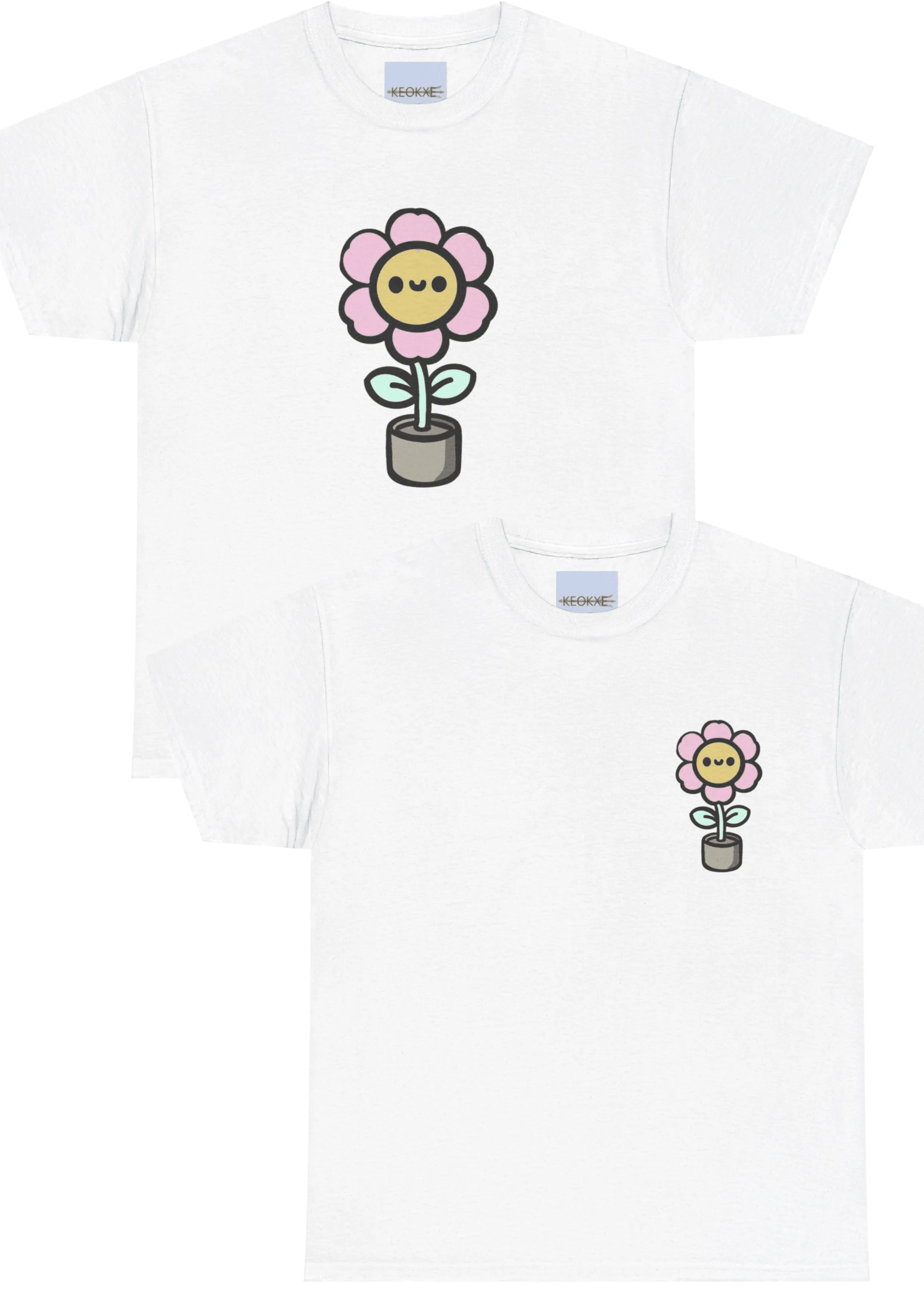 Cartoon Flower T-shirt