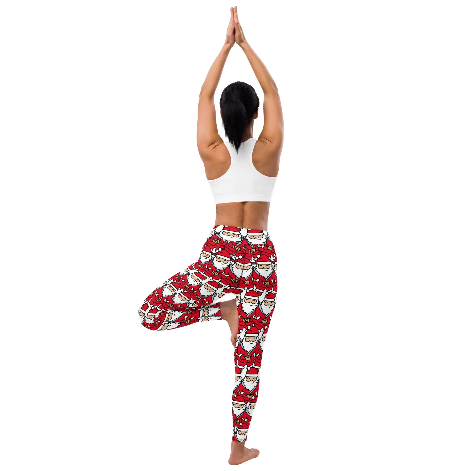 Cartoon Santa Yoga Leggings