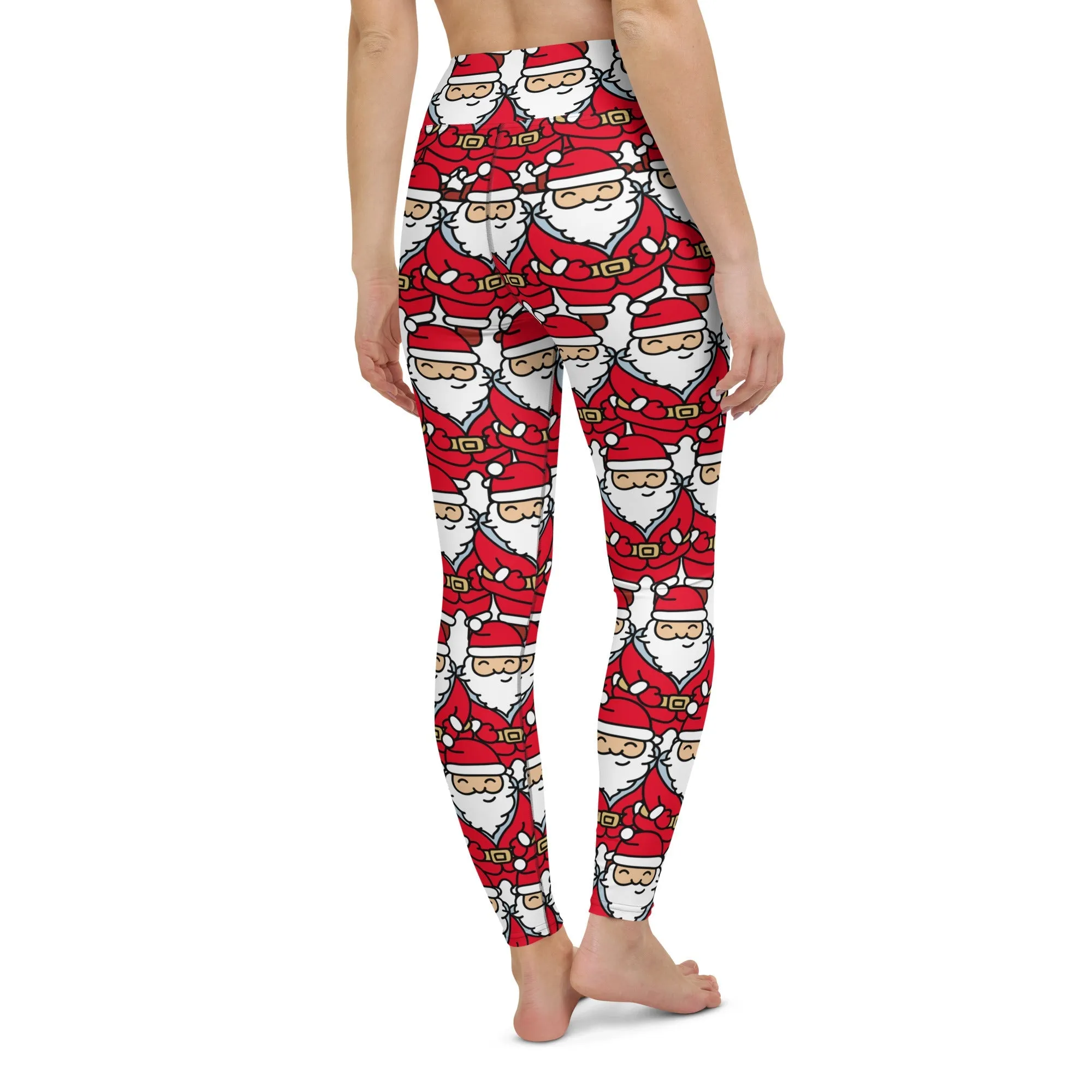 Cartoon Santa Yoga Leggings