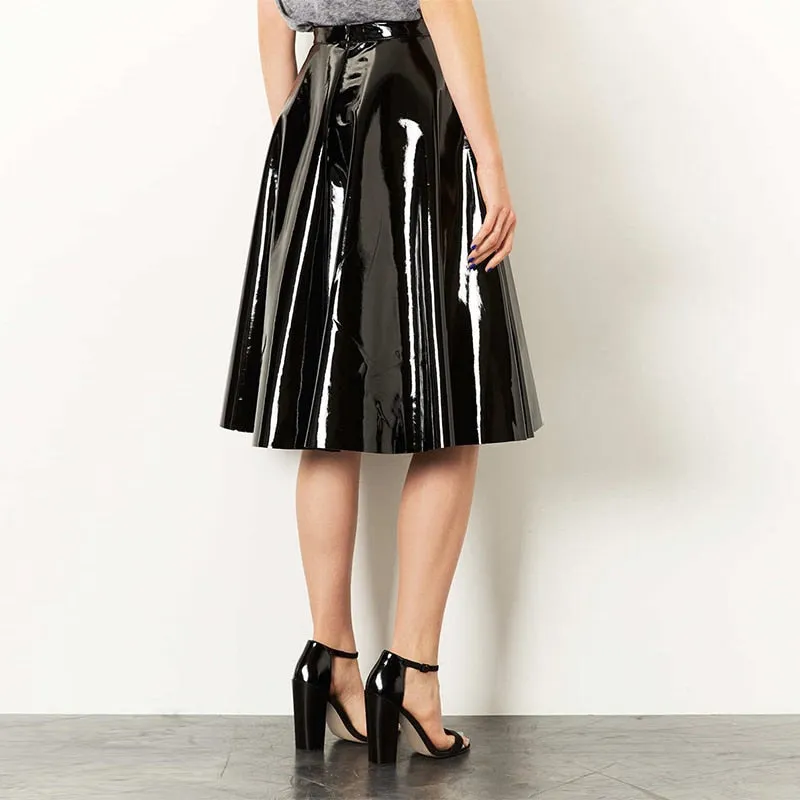 Caught You By Surprise Midi Skirt