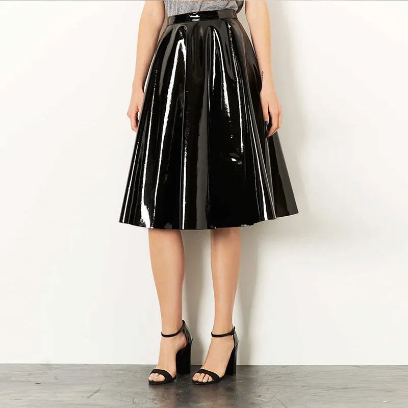 Caught You By Surprise Midi Skirt