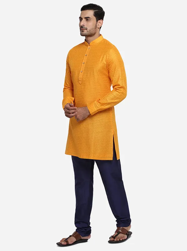 Chrome Yellow Kurta | Azania