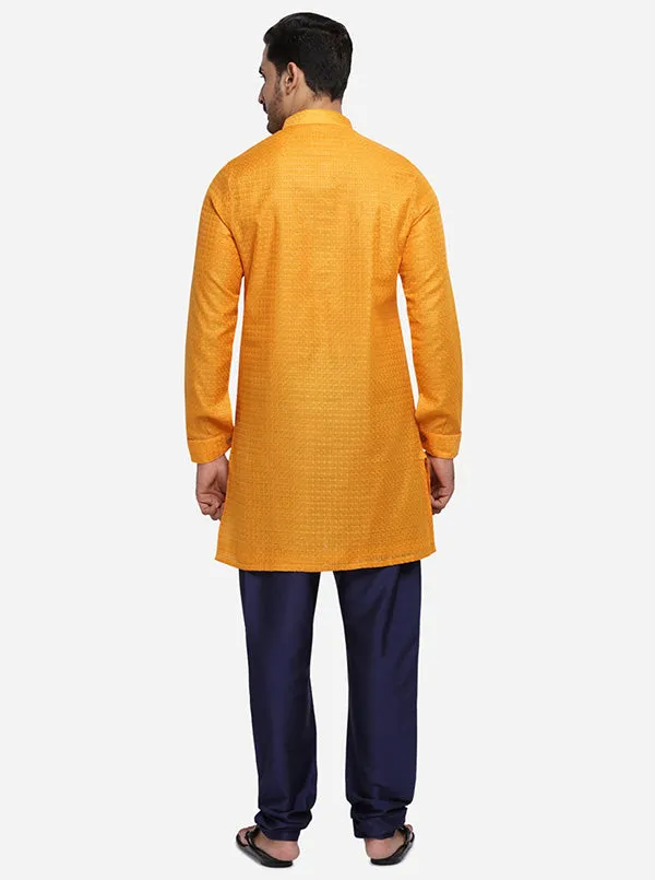 Chrome Yellow Kurta | Azania