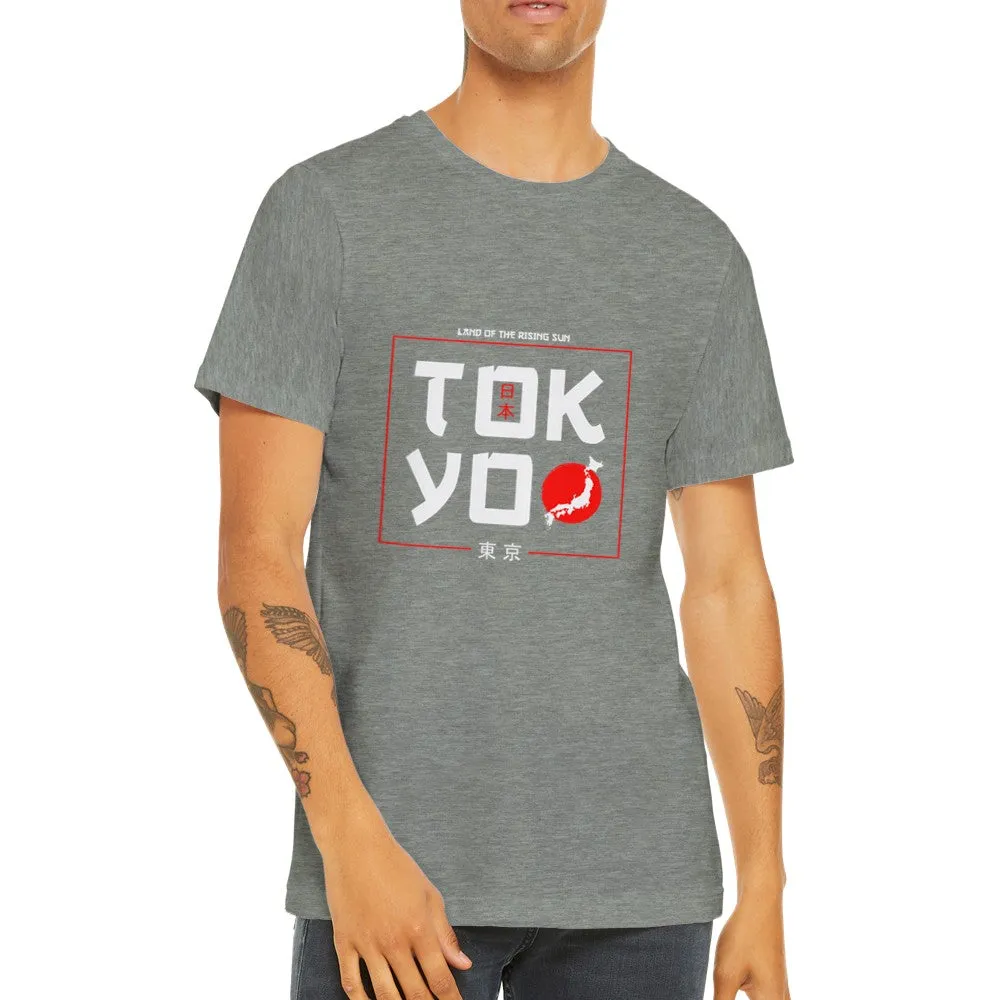 Citat T-shirts - Japan Tokyo Country artwork Premium Unisex T-shirt