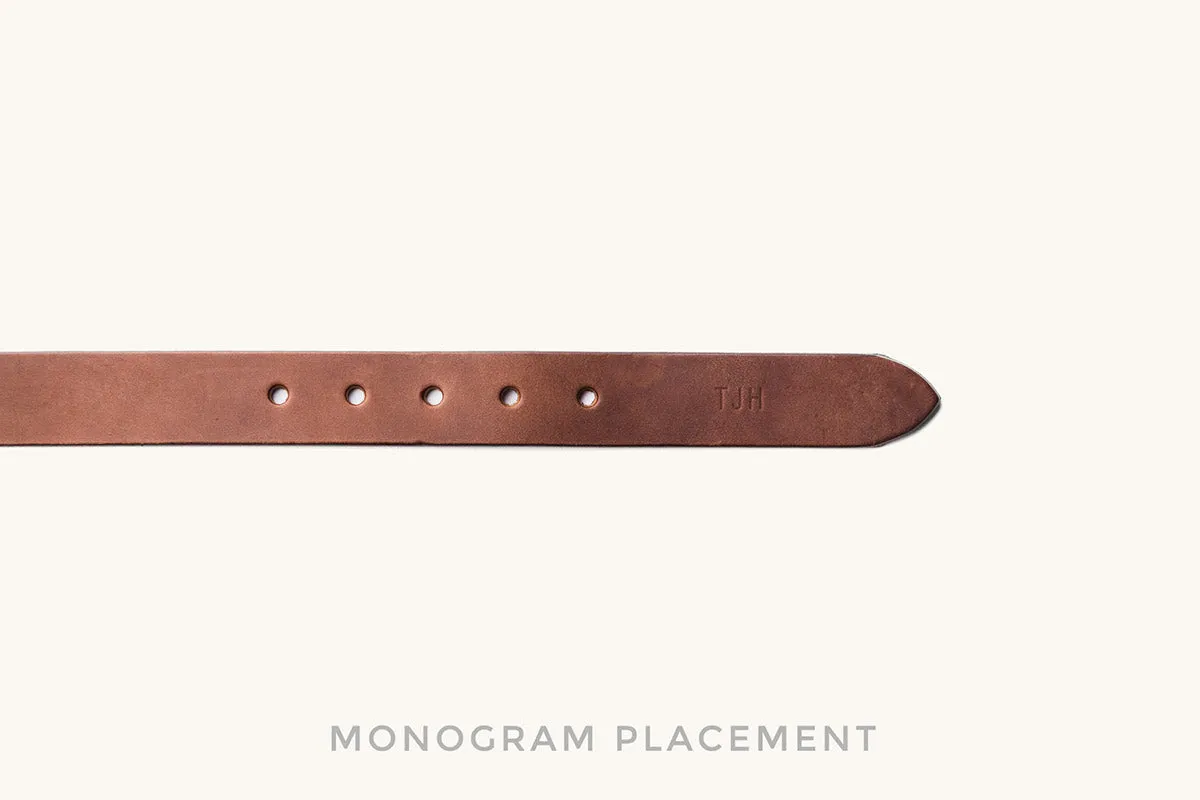 Classic Belt - Cognac