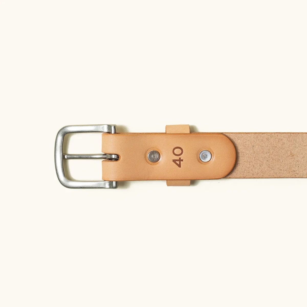 Classic Belt - Natural