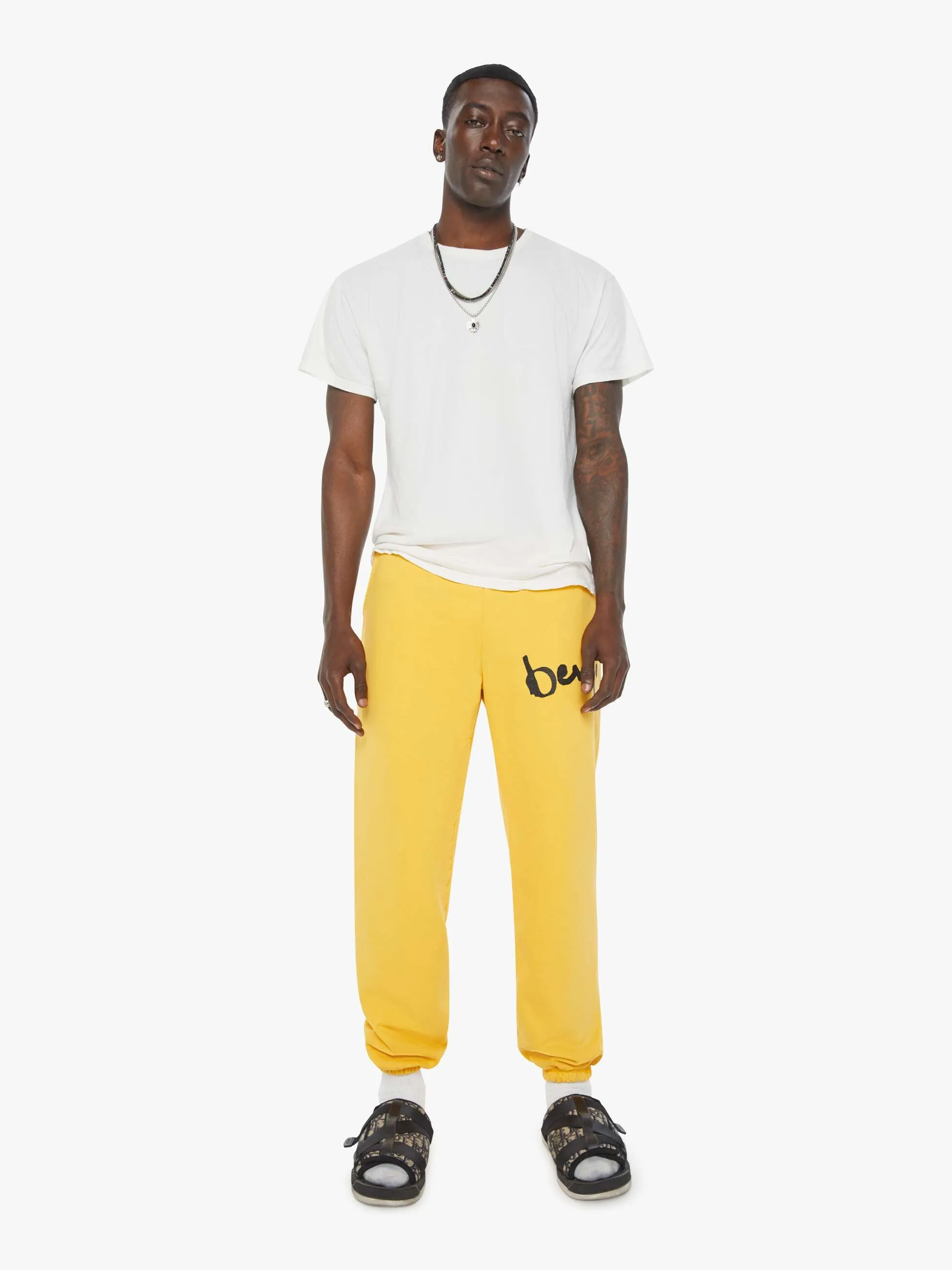 Cloney Benji Sweatpants - Mustard