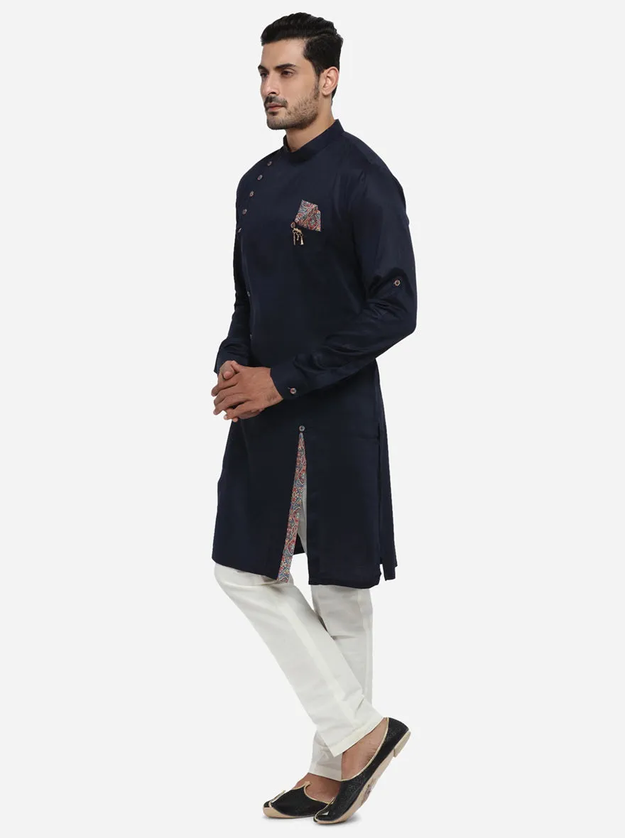 Deep Blue Kurta | Azania