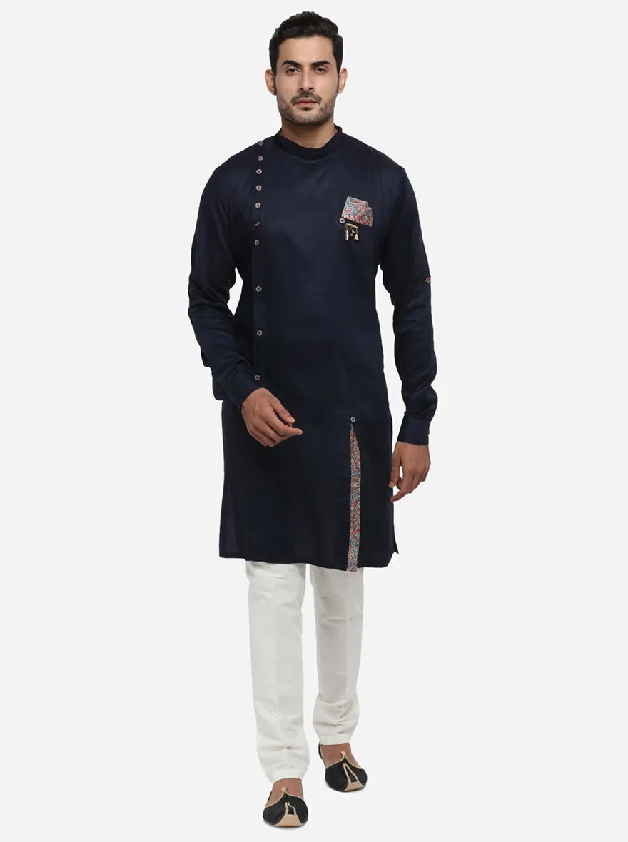 Deep Blue Kurta | Azania