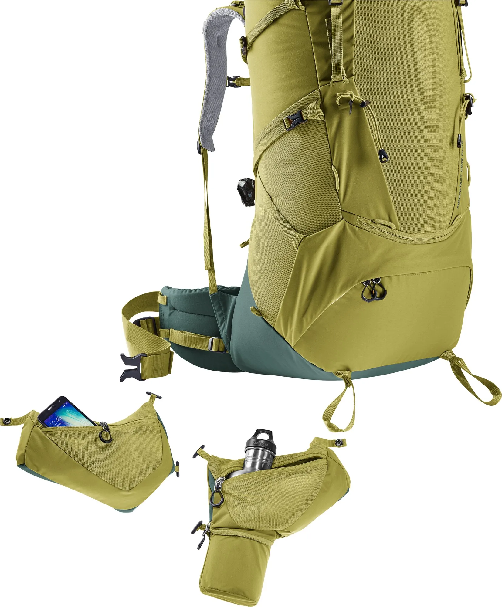 Deuter Aircontact Core 60 10 Cactus-Ivy | Buy Deuter Aircontact Core 60 10 Cactus-Ivy here | Outnorth