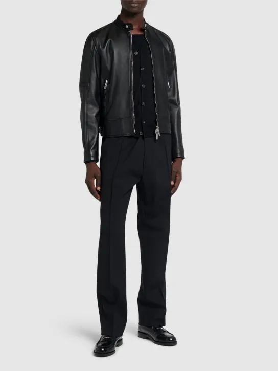 Dsquared2   Biker leather jacket 