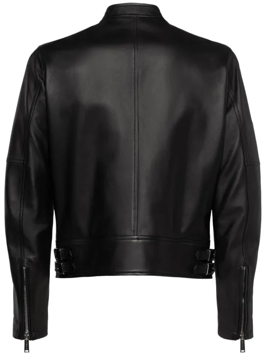 Dsquared2   Biker leather jacket 