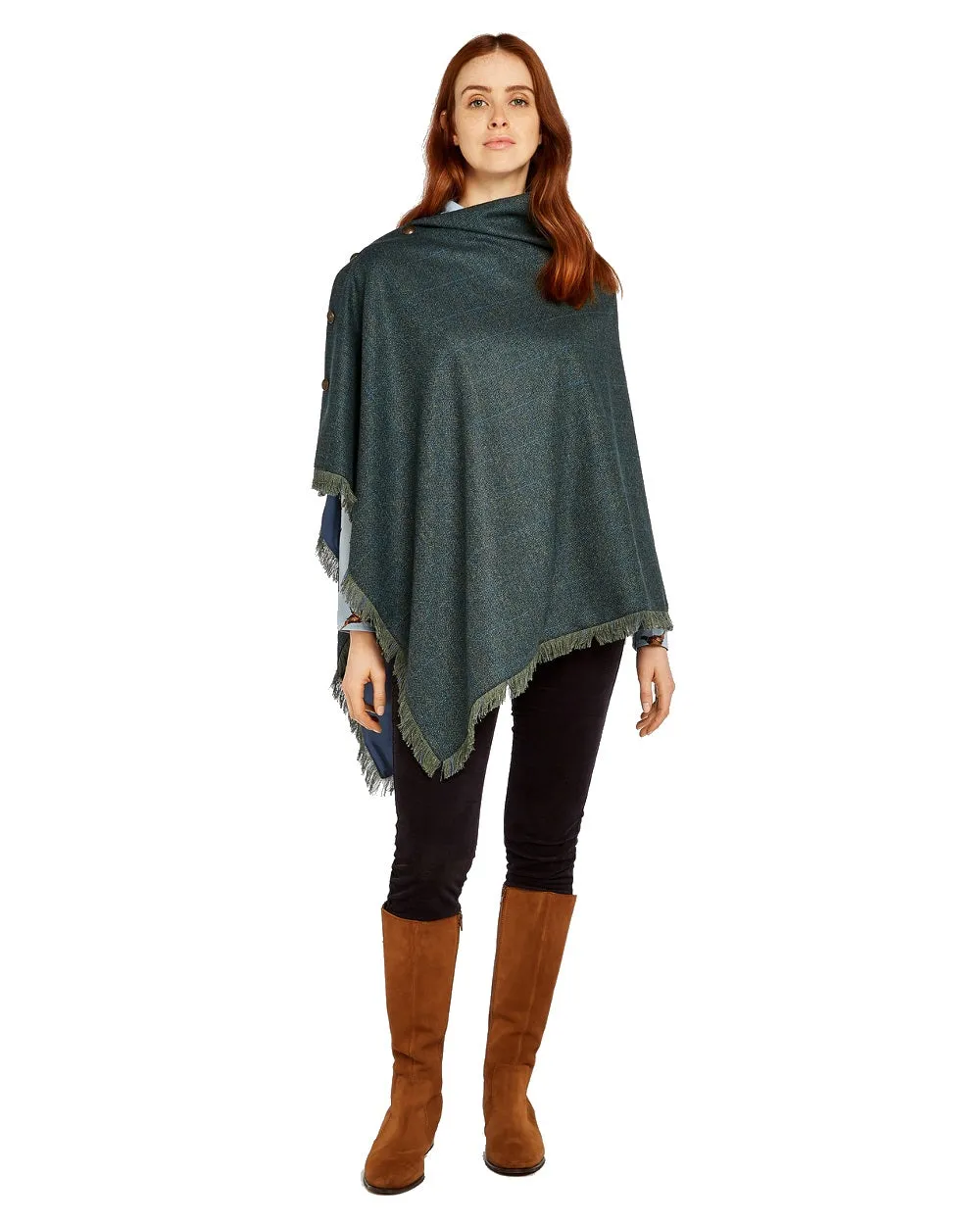 Dubarry Hazelwood Tweed Poncho