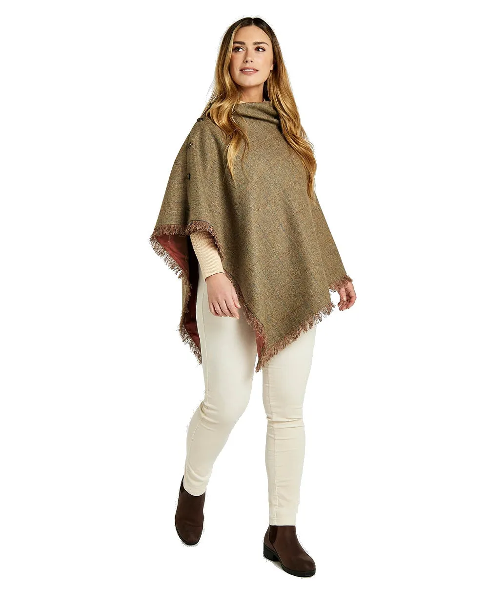 Dubarry Hazelwood Tweed Poncho