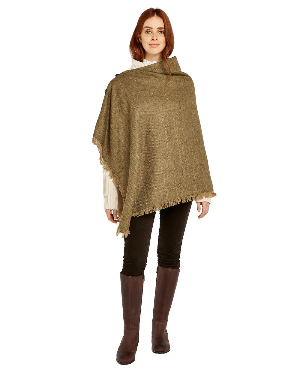 Dubarry Hazelwood Tweed Poncho