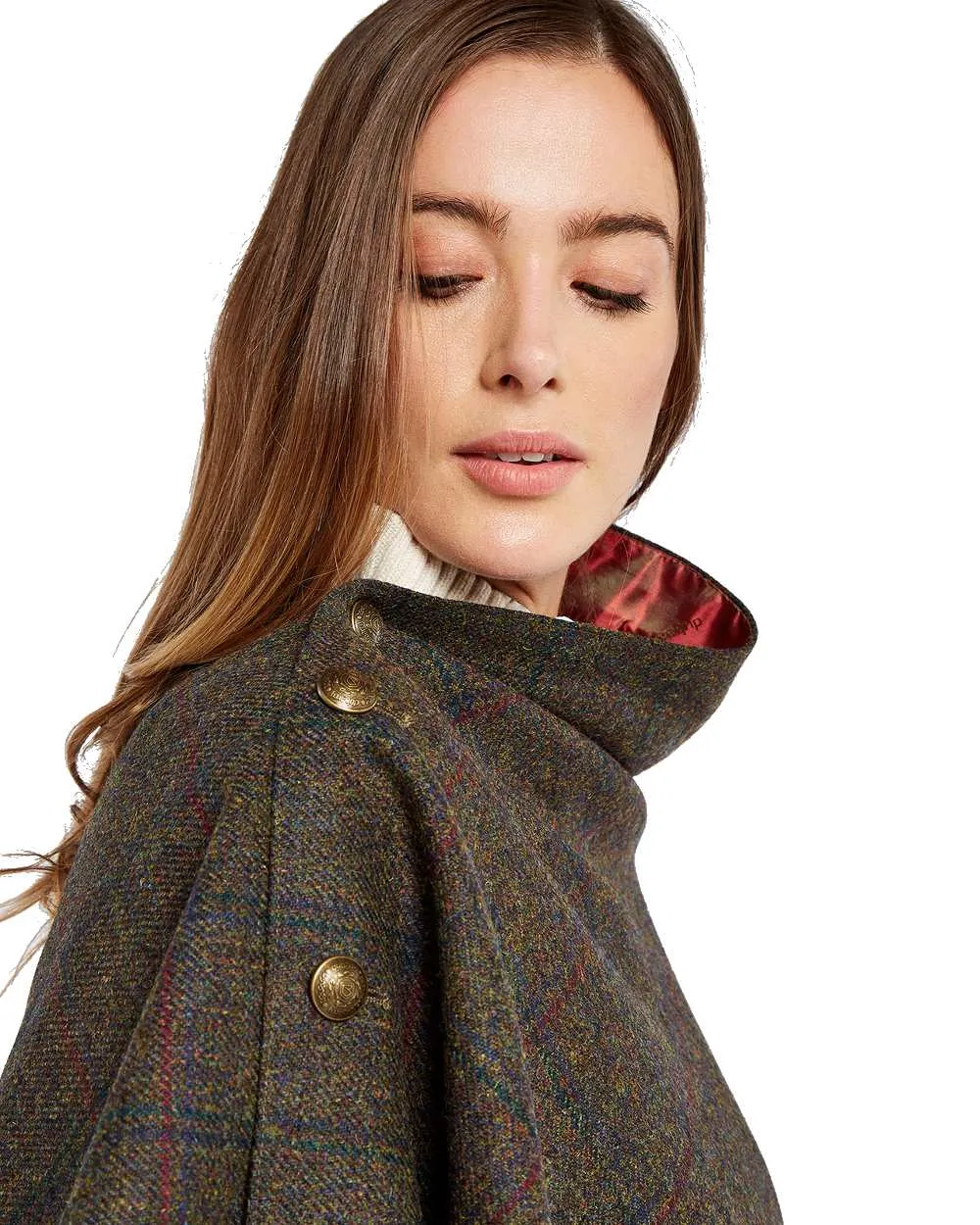 Dubarry Hazelwood Tweed Poncho