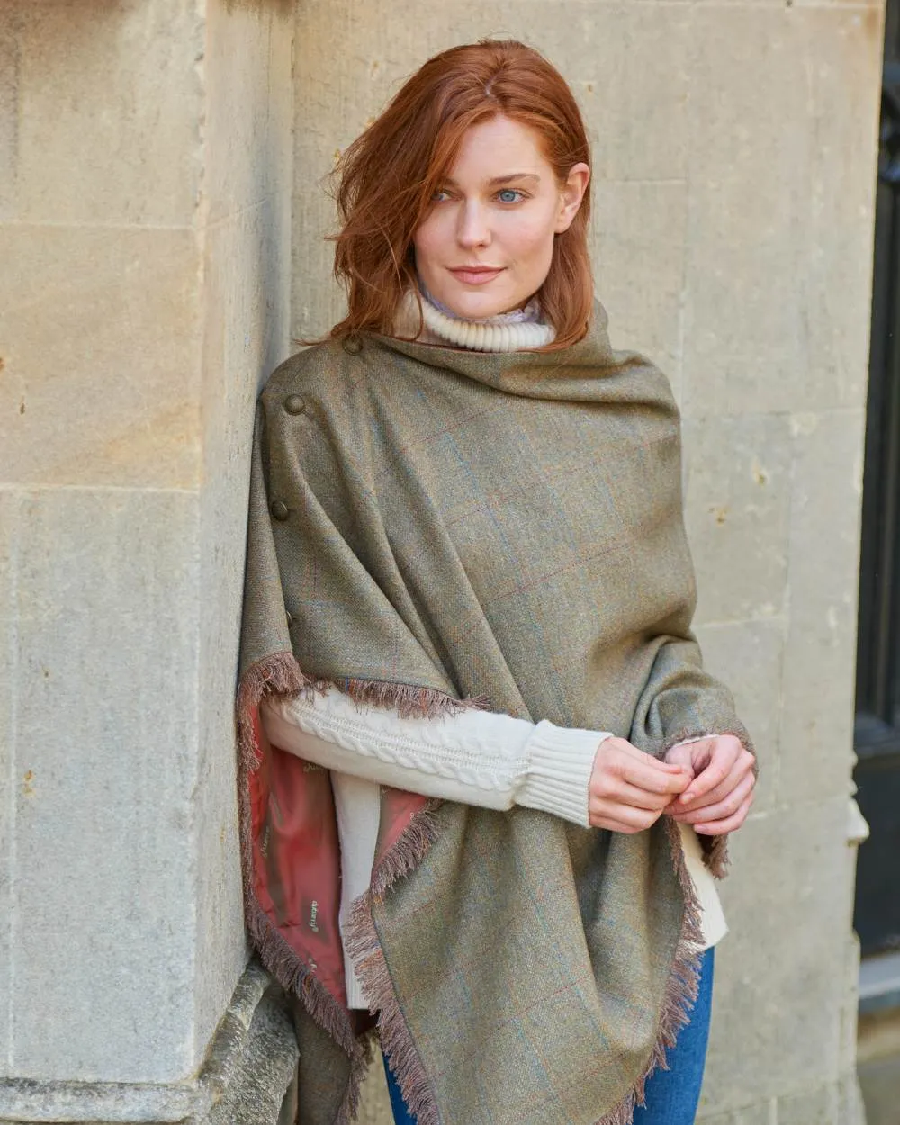 Dubarry Hazelwood Tweed Poncho