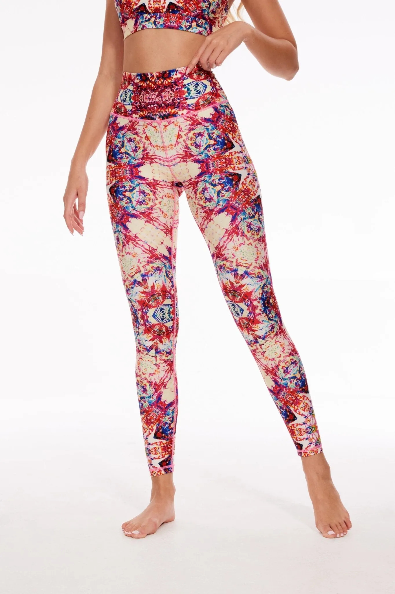 Exotic Mandala High-waisted Leggings