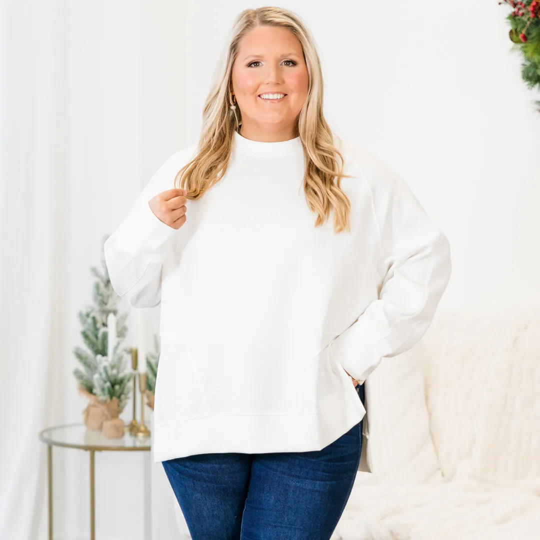 Feels So Sweet Pullover, Ivory