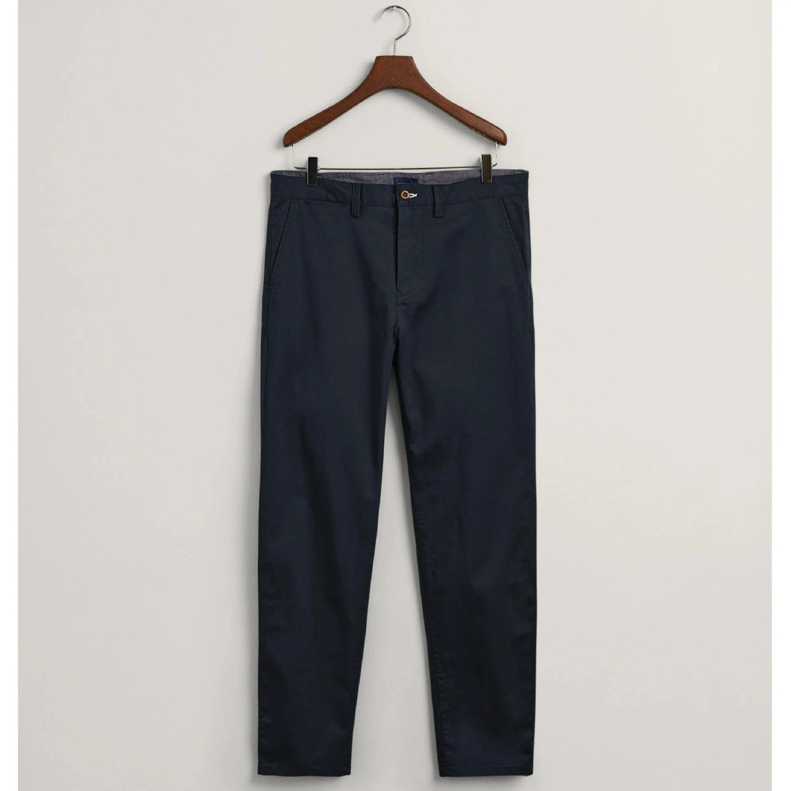 GANT Allister Twill Chinos Trousers  - Marine Navy