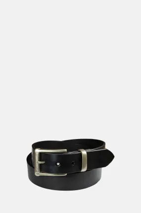 Garrison Belt Oak Bark Leather Black/Nickel