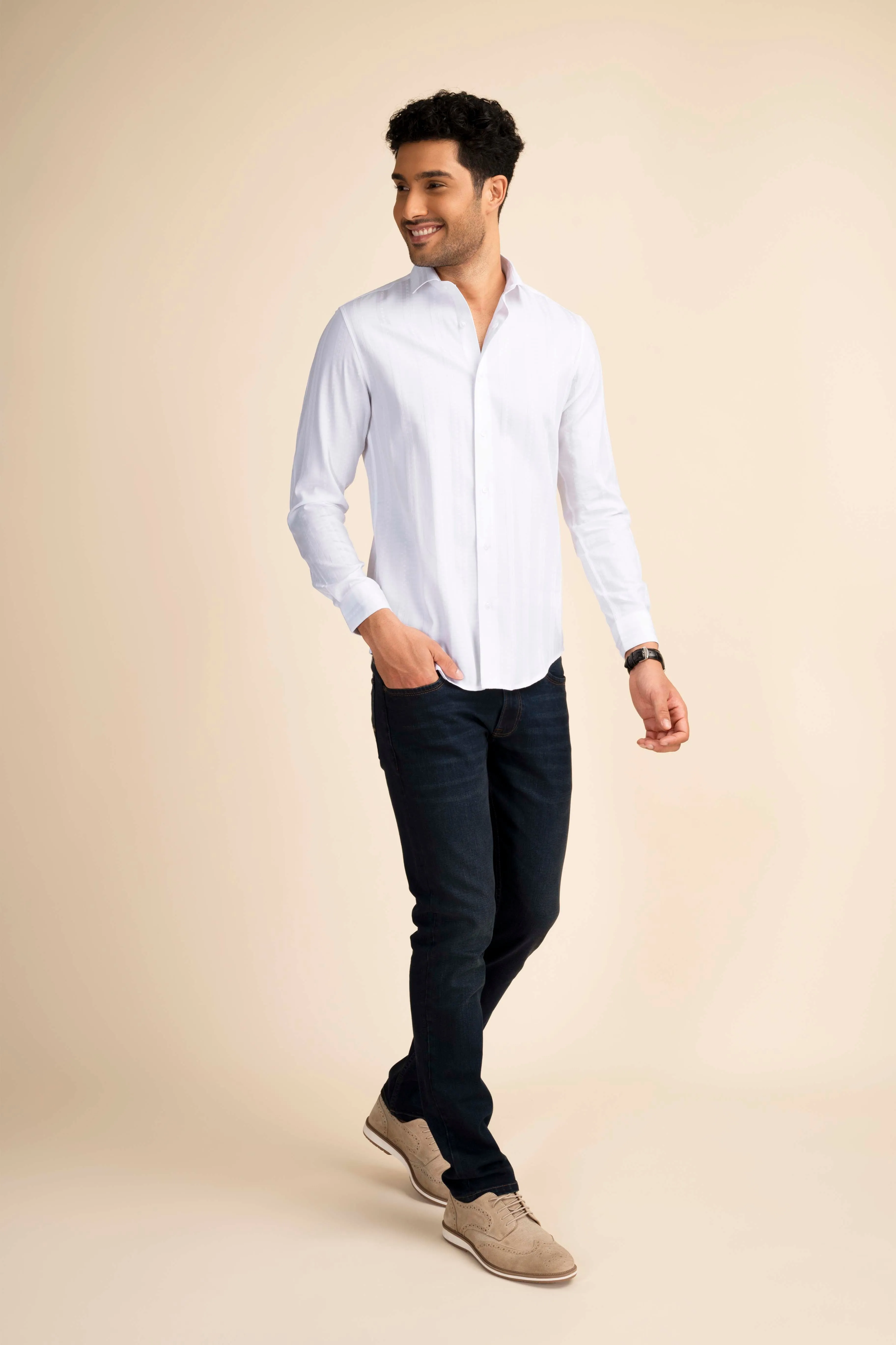 Genova White Shirt