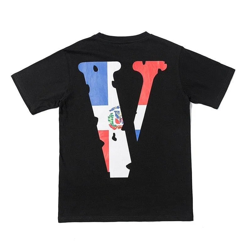 Giftngon - Vlone Style DOMINICAN REPUBLIC FRIENDS- T SHIRT