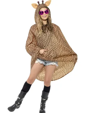 Giraffe Party Poncho